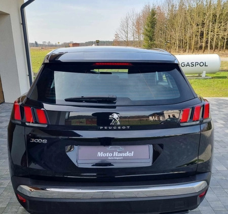 Peugeot 3008 cena 72900 przebieg: 160000, rok produkcji 2018 z Libiąż małe 407